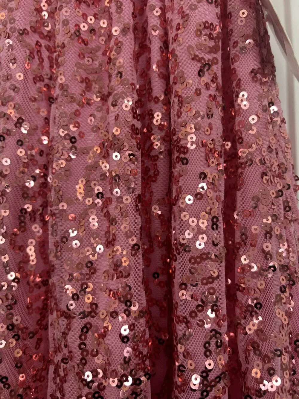 Pink Sequins Dress - Size 7 Girls - Brand New with Tags - Picture 2 of 11